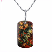 Most Popular Silver Skull Totem Necklace Pendant Jewelry
